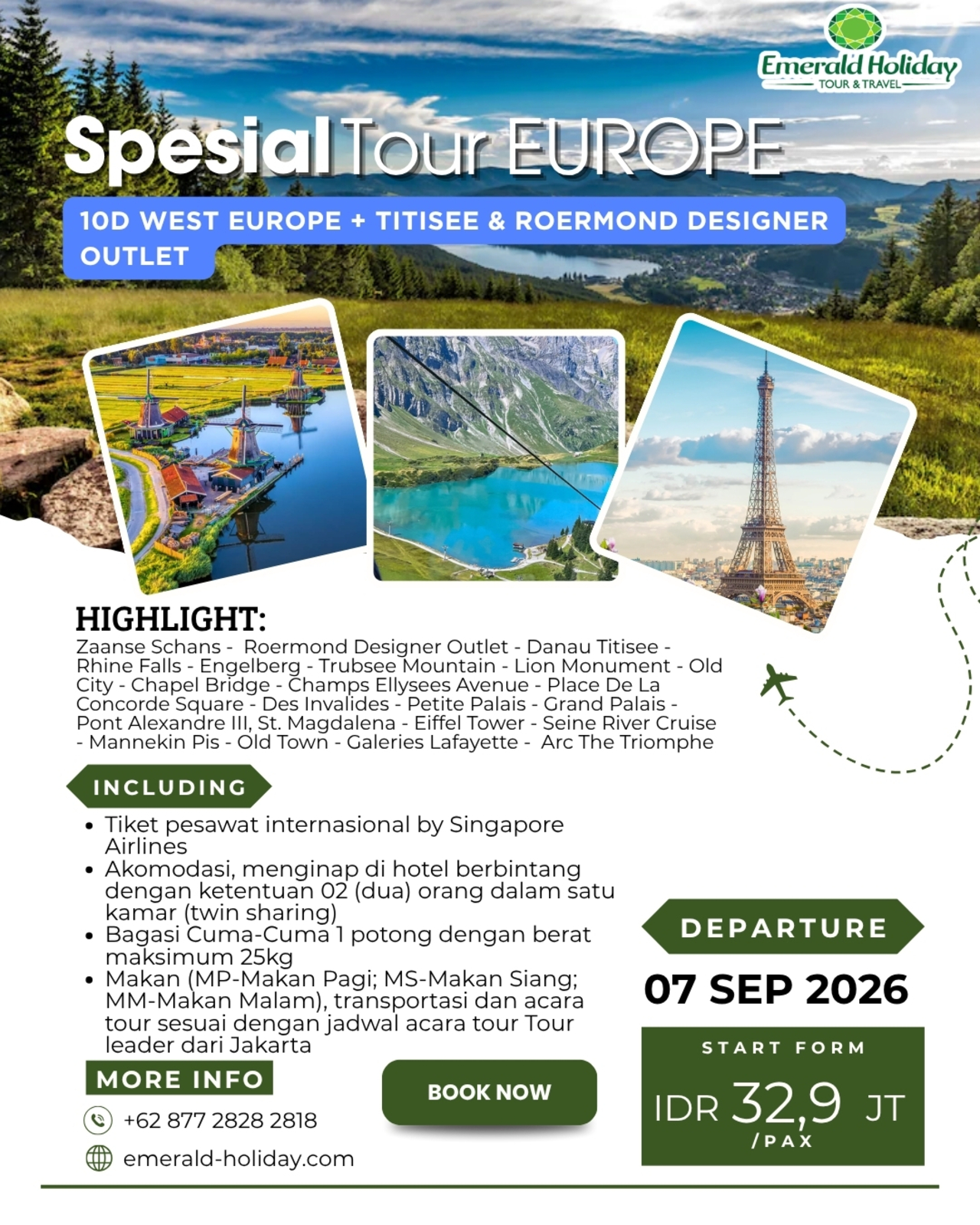 WEST EUROPE TITISEE & ROERMOND DESIGNER
